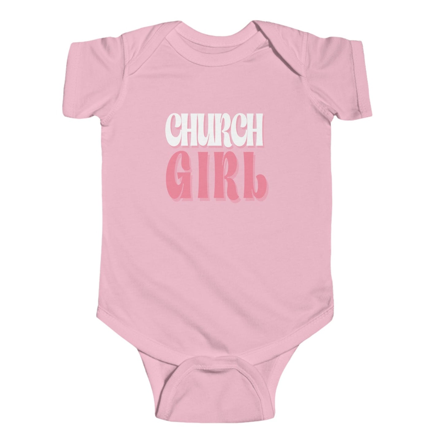 church christian girl onesie