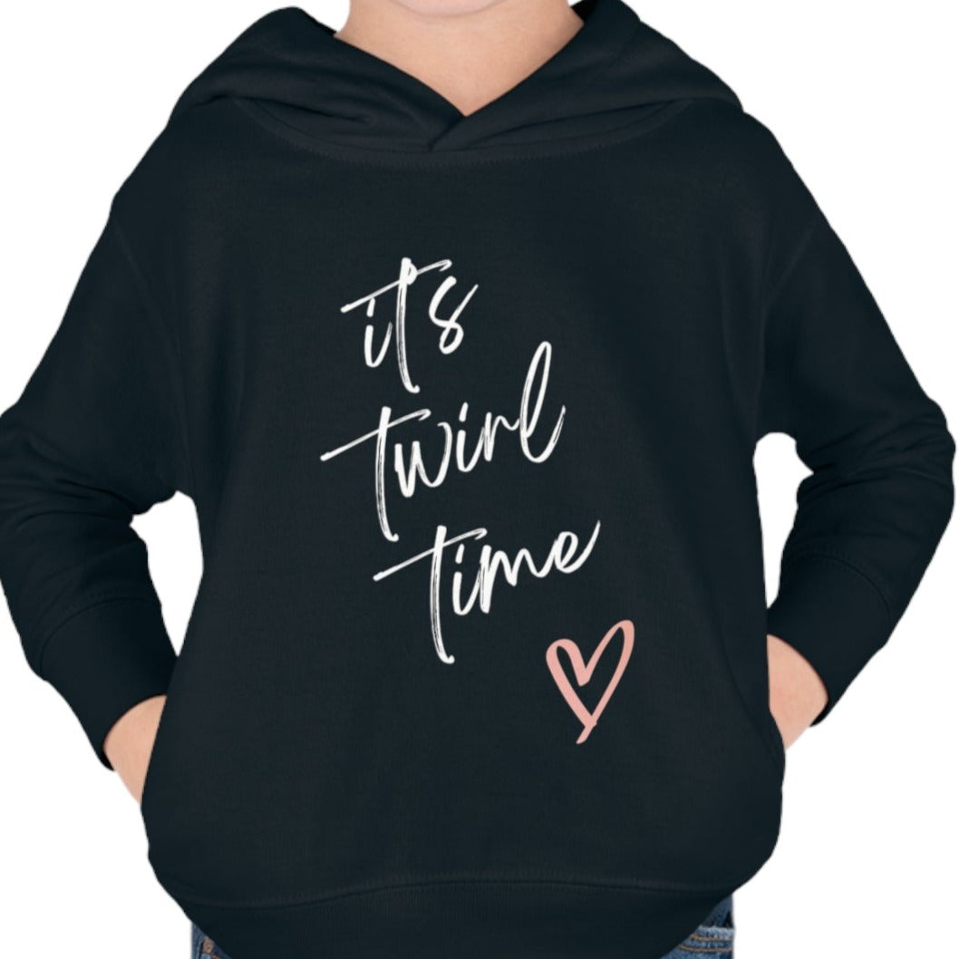 It's Twirl Time Toddler Hoodie