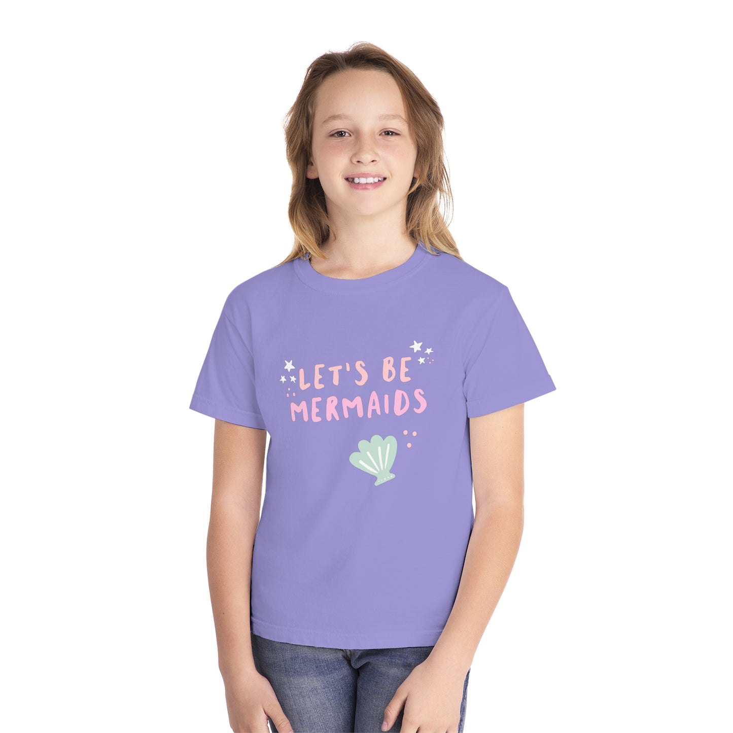 Let's Be Mermaids Youth Tee