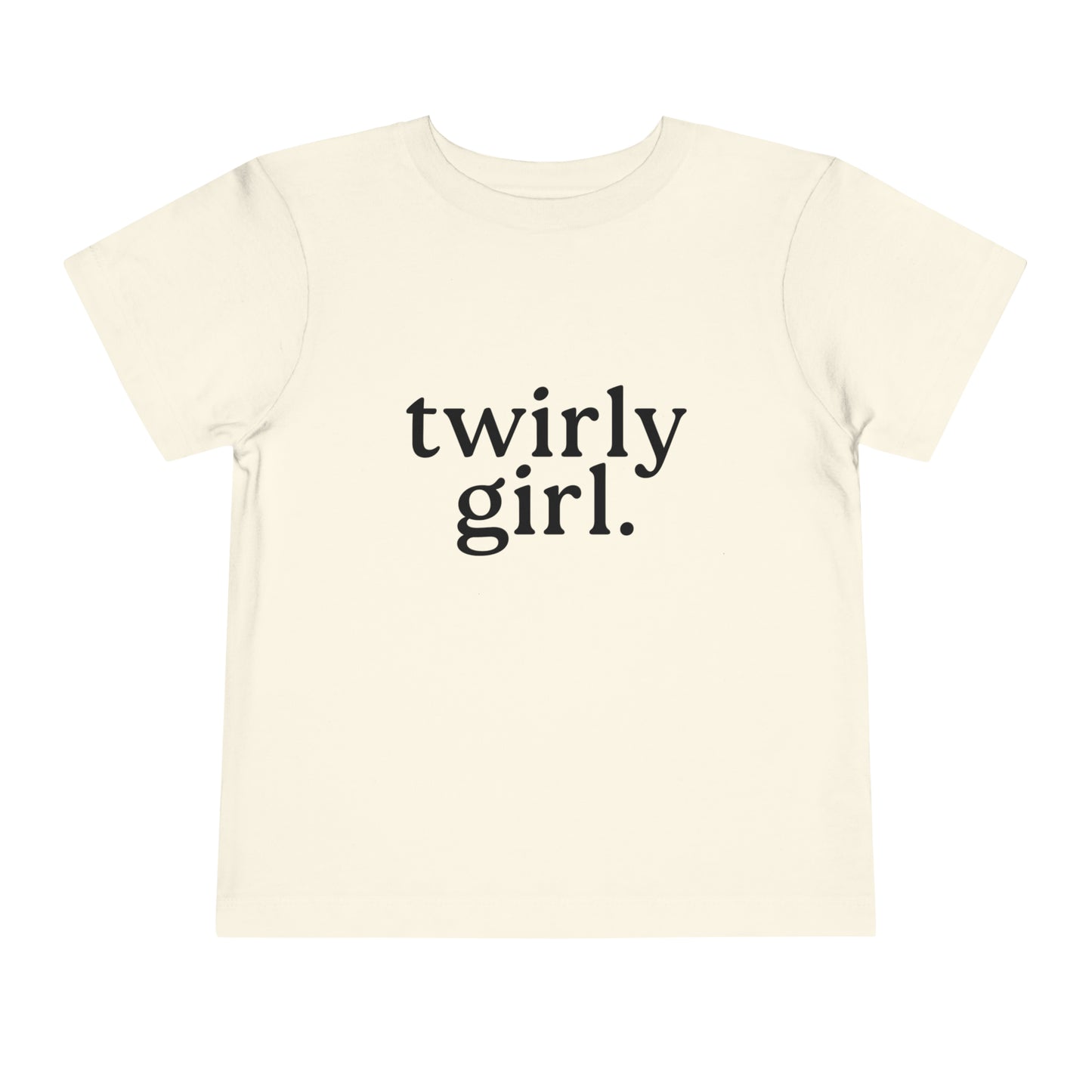 Twirly Girl Toddler Tee