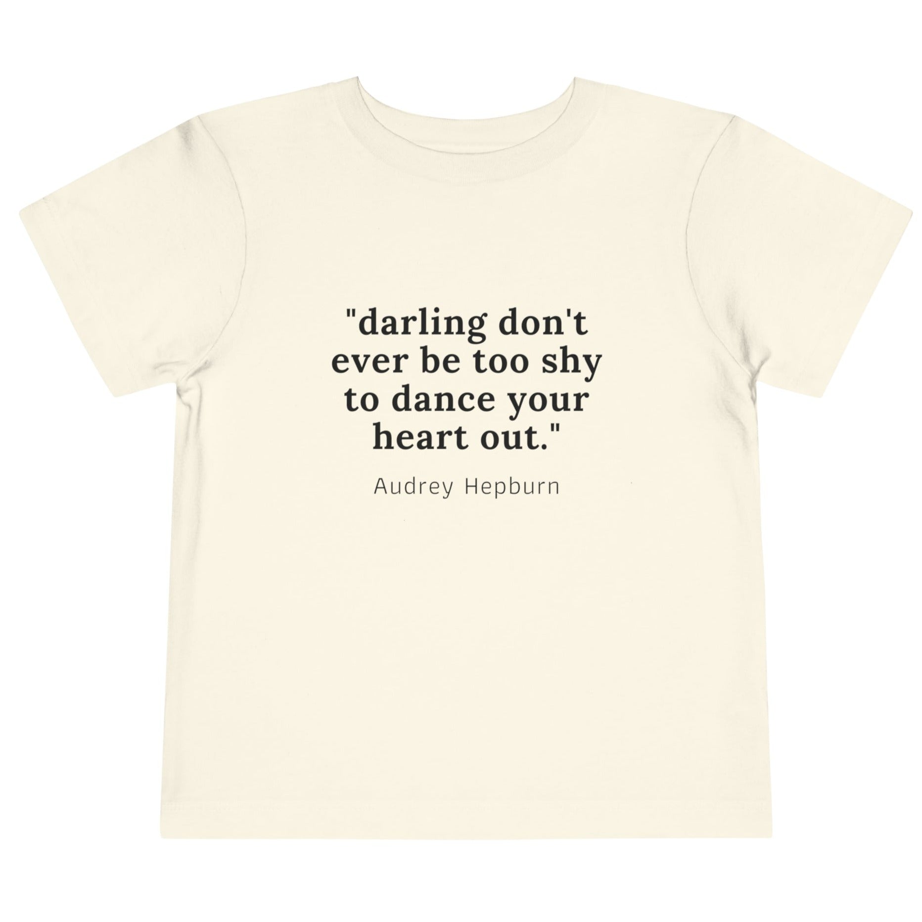 dance toddler tee ballet 