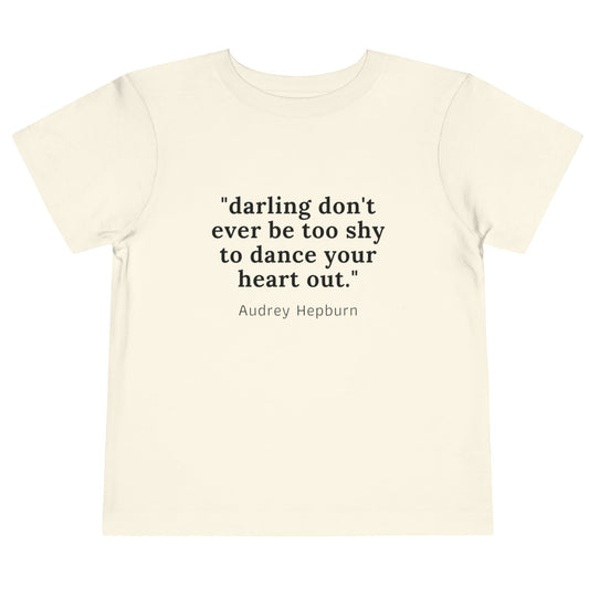 dance toddler tee ballet 