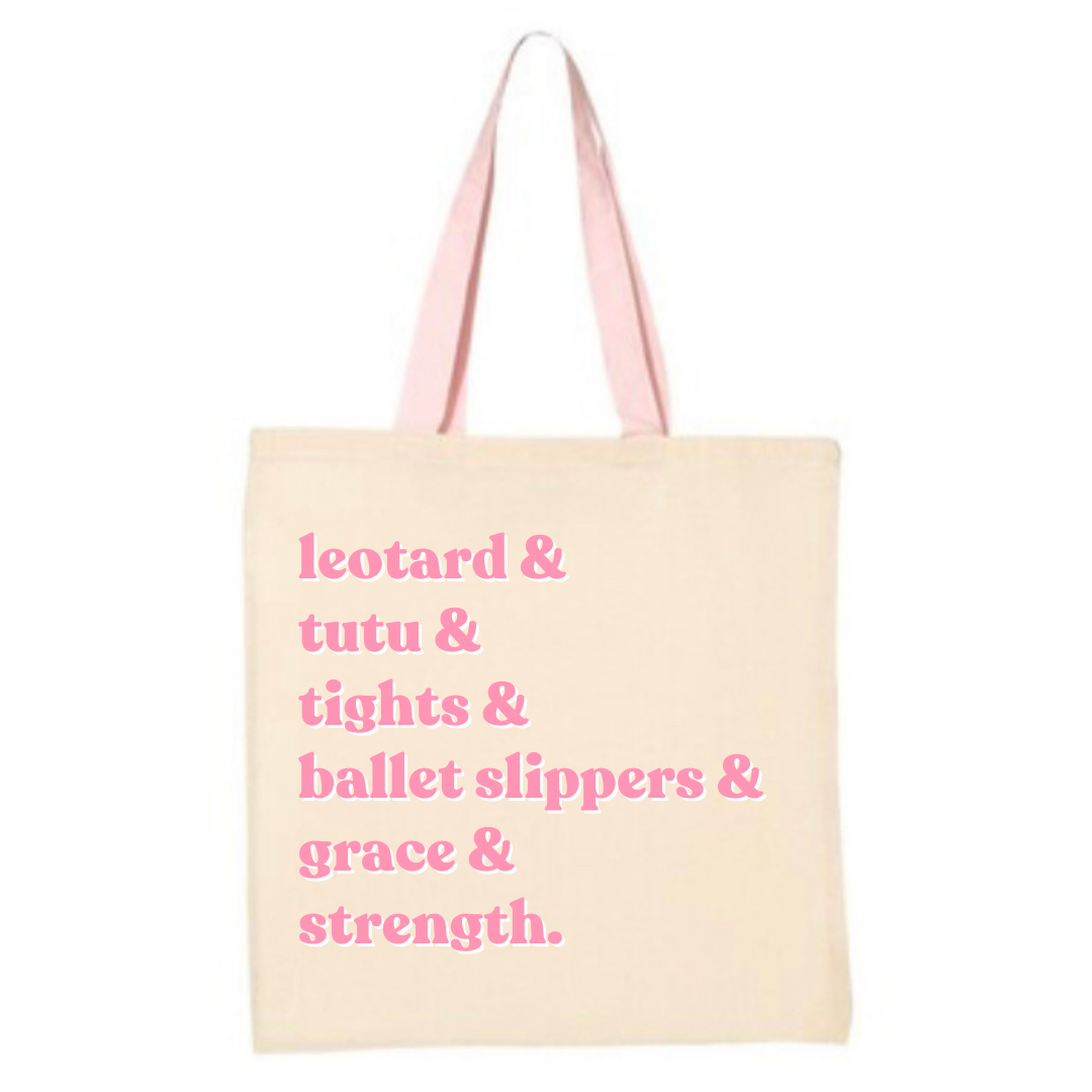 Dance Class Tote