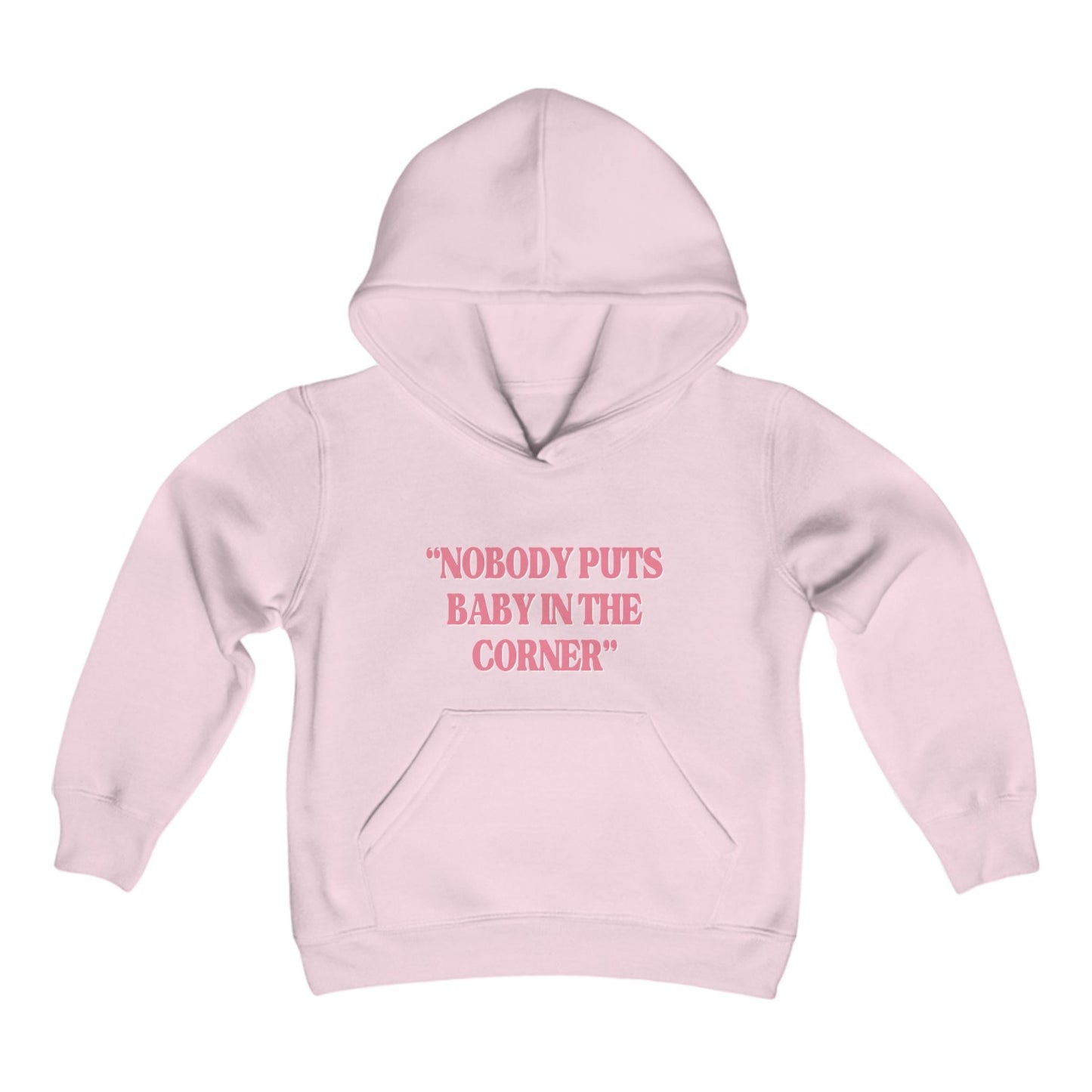 Nobody Puts Baby In The Corner Youth Hoodie