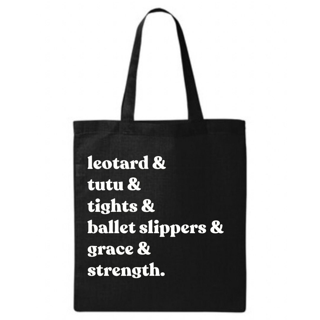 Dance Class Tote