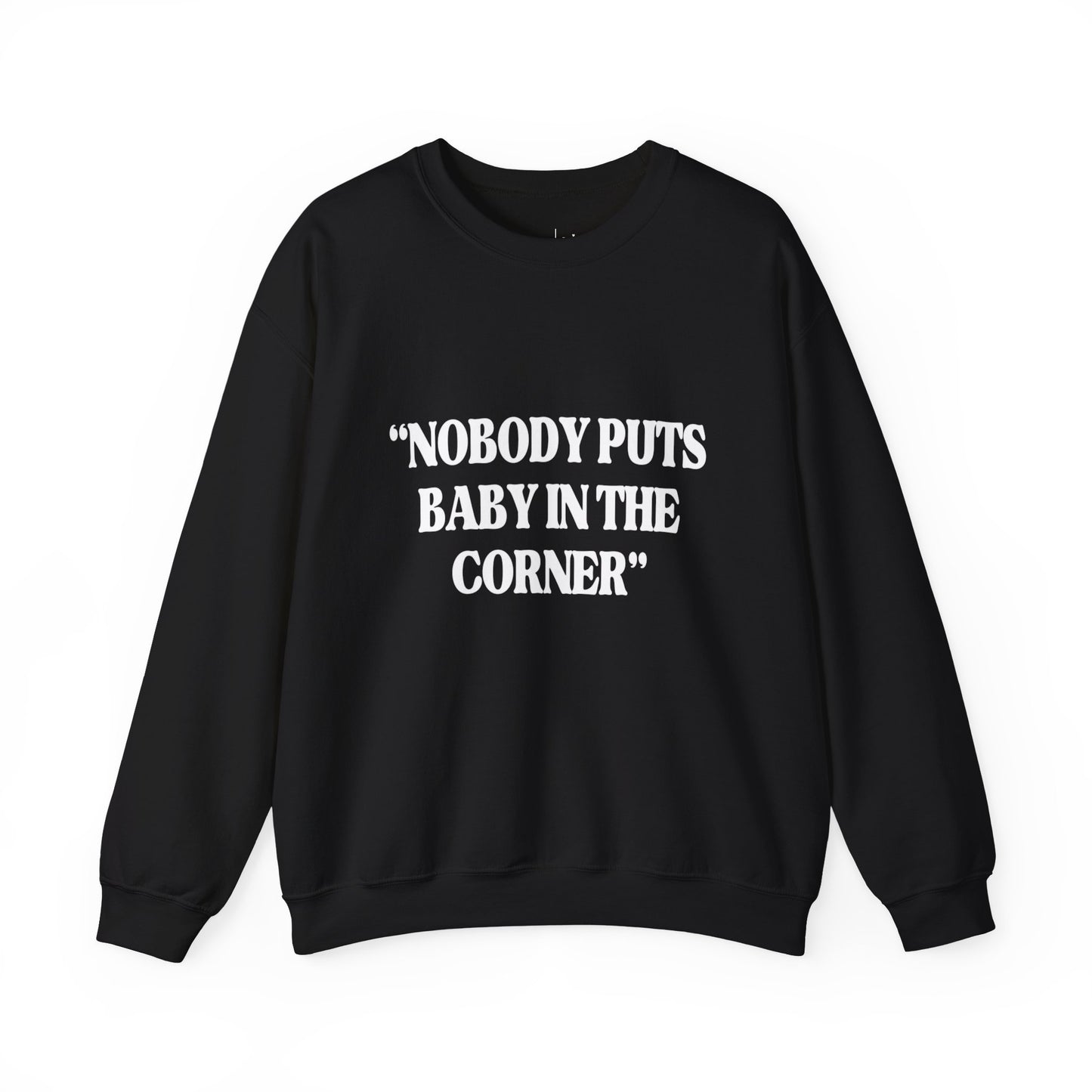 Nobody Puts Baby In The Corner Adult Sweatshirt