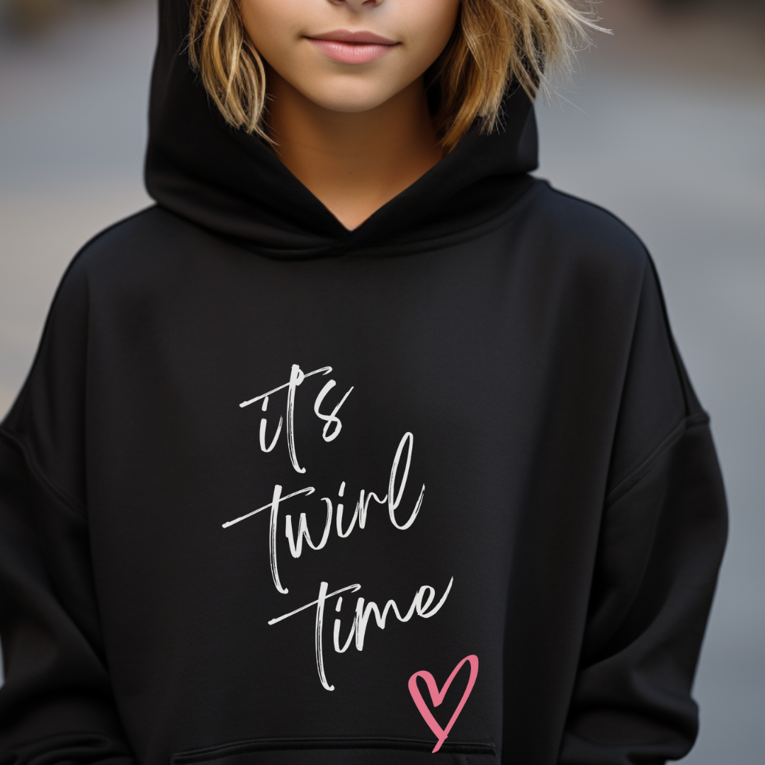 It's Twirl Time Toddler Hoodie
