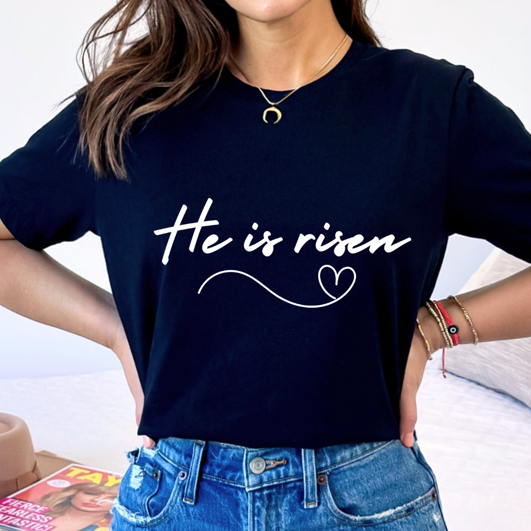 He Is Risen Adult Tee