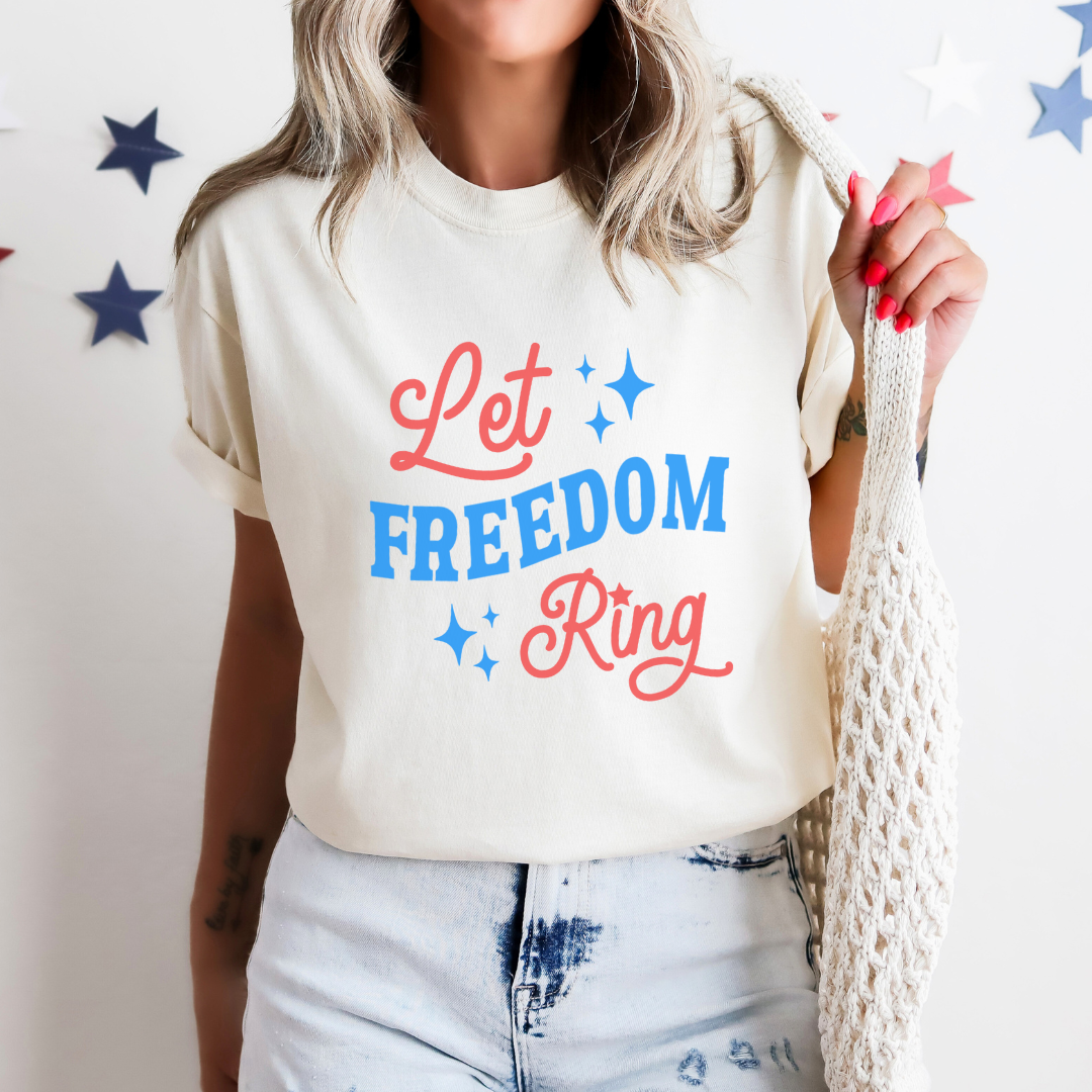 Let Freedom Ring Adult Tee