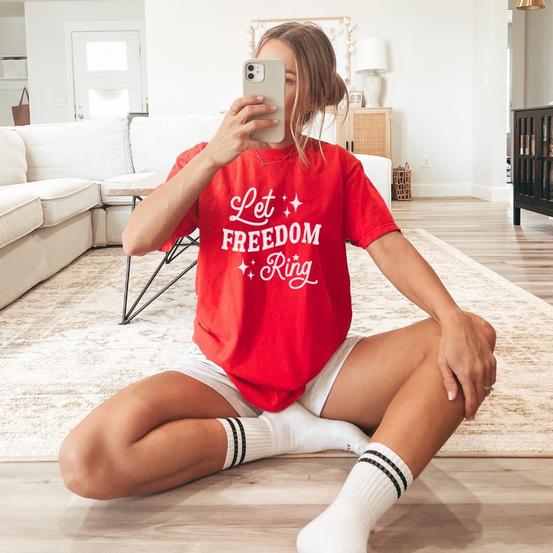 Let Freedom Ring Adult Tee