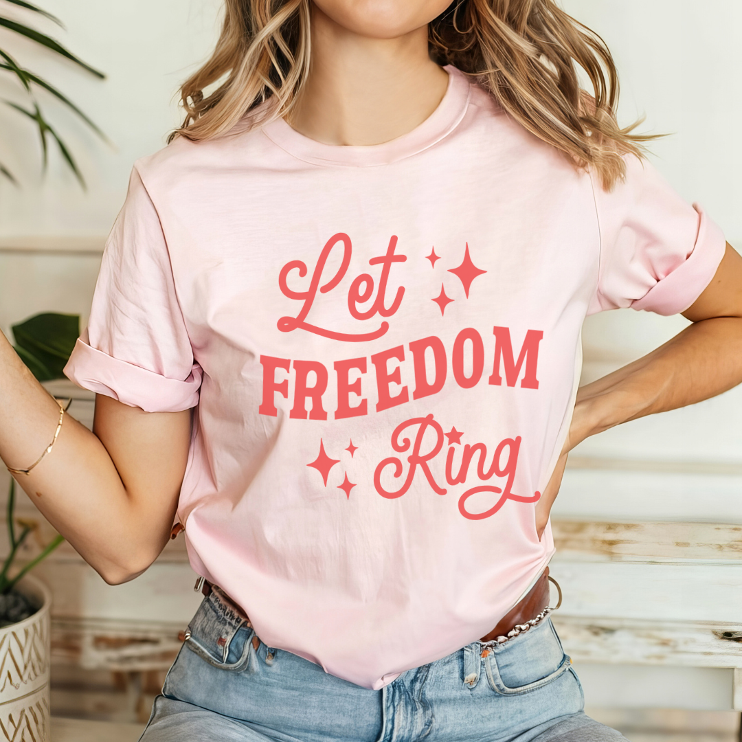 Let Freedom Ring Adult Tee