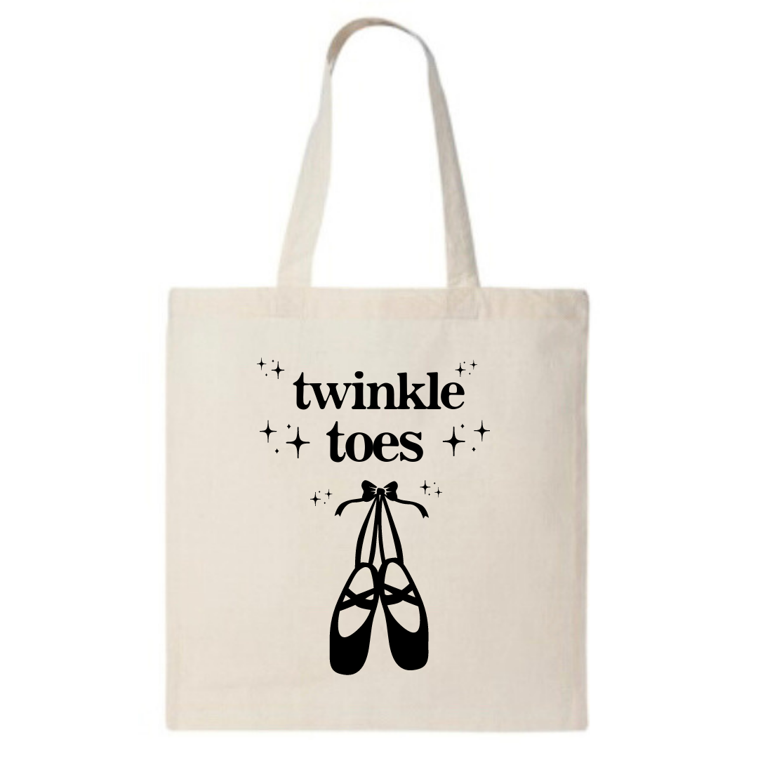 TWINKLE TOES Tote Bag