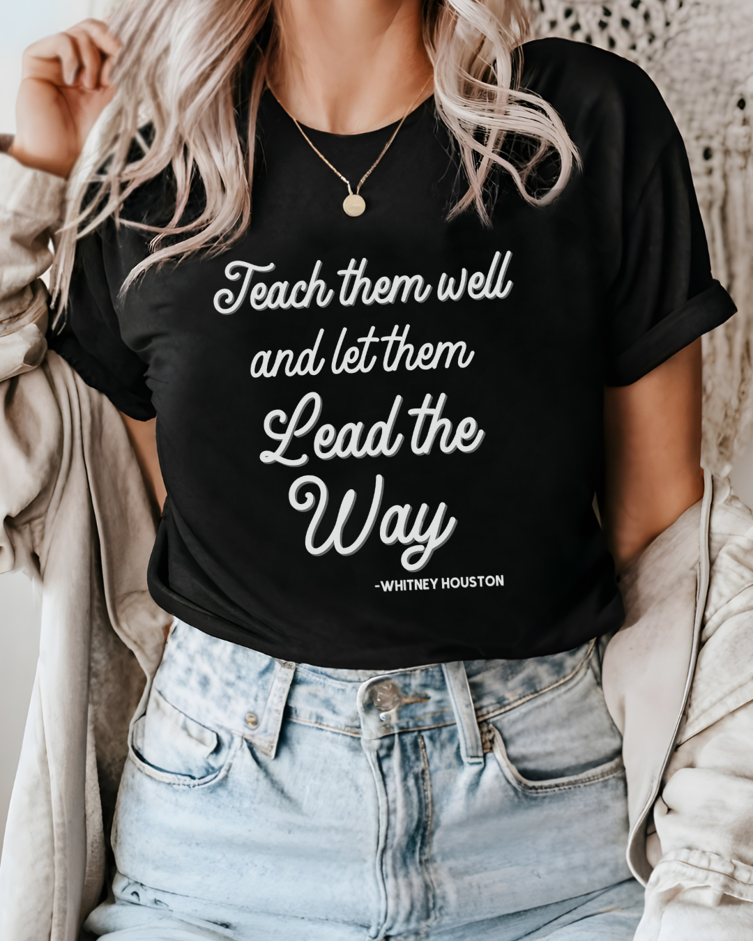Let Them Lead The Way Adult Tee