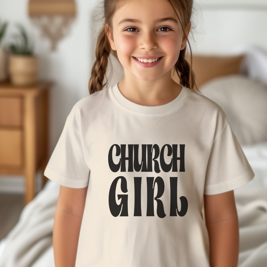 Church Girl Toddler Tee