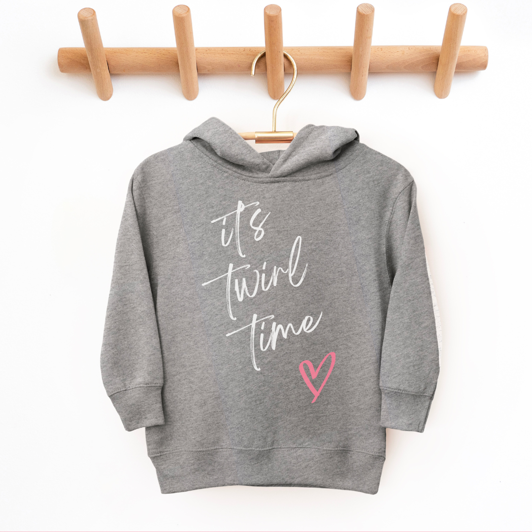 It's Twirl Time Toddler Hoodie