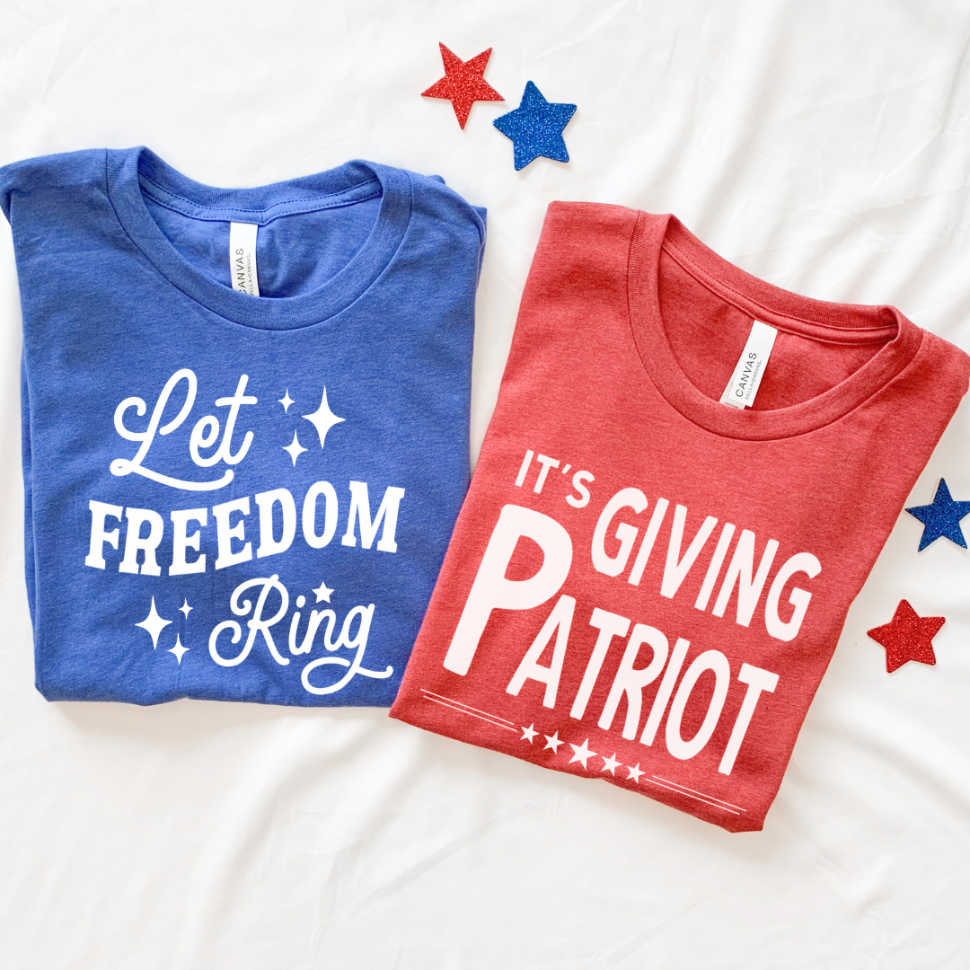 It's Giving Patriot Adult Tee