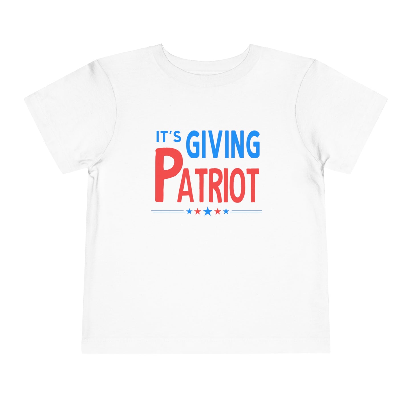 It's Giving Patriot Toddler Tee