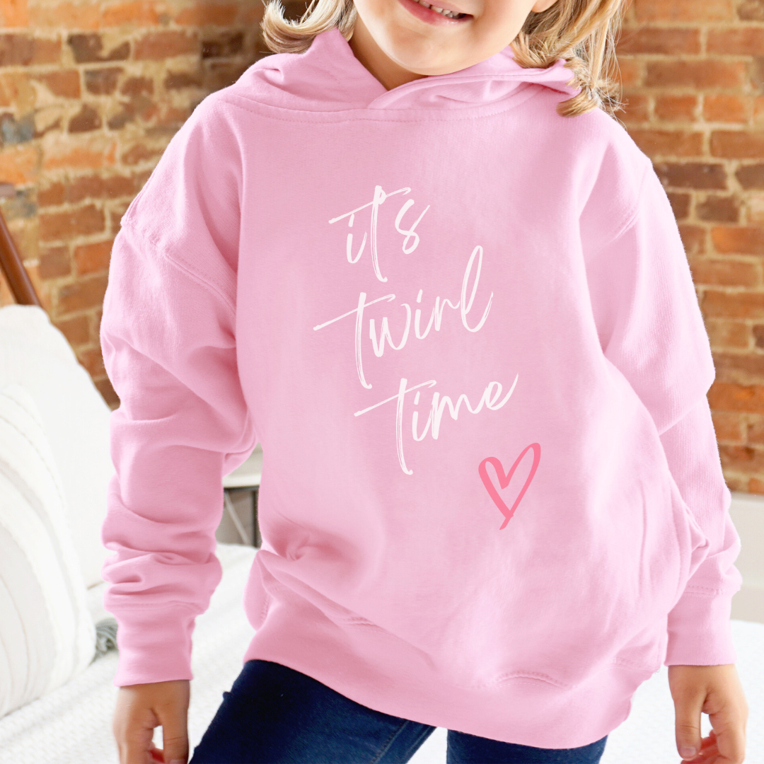It's Twirl Time Toddler Hoodie