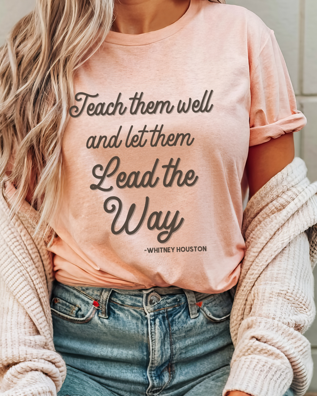Let Them Lead The Way Adult Tee