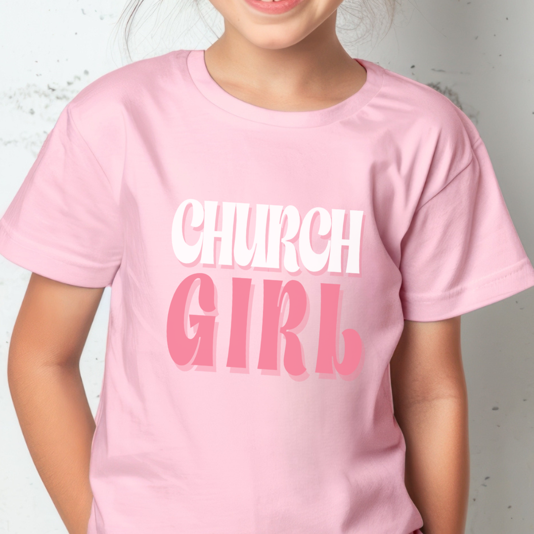 Church Girl Toddler Tee