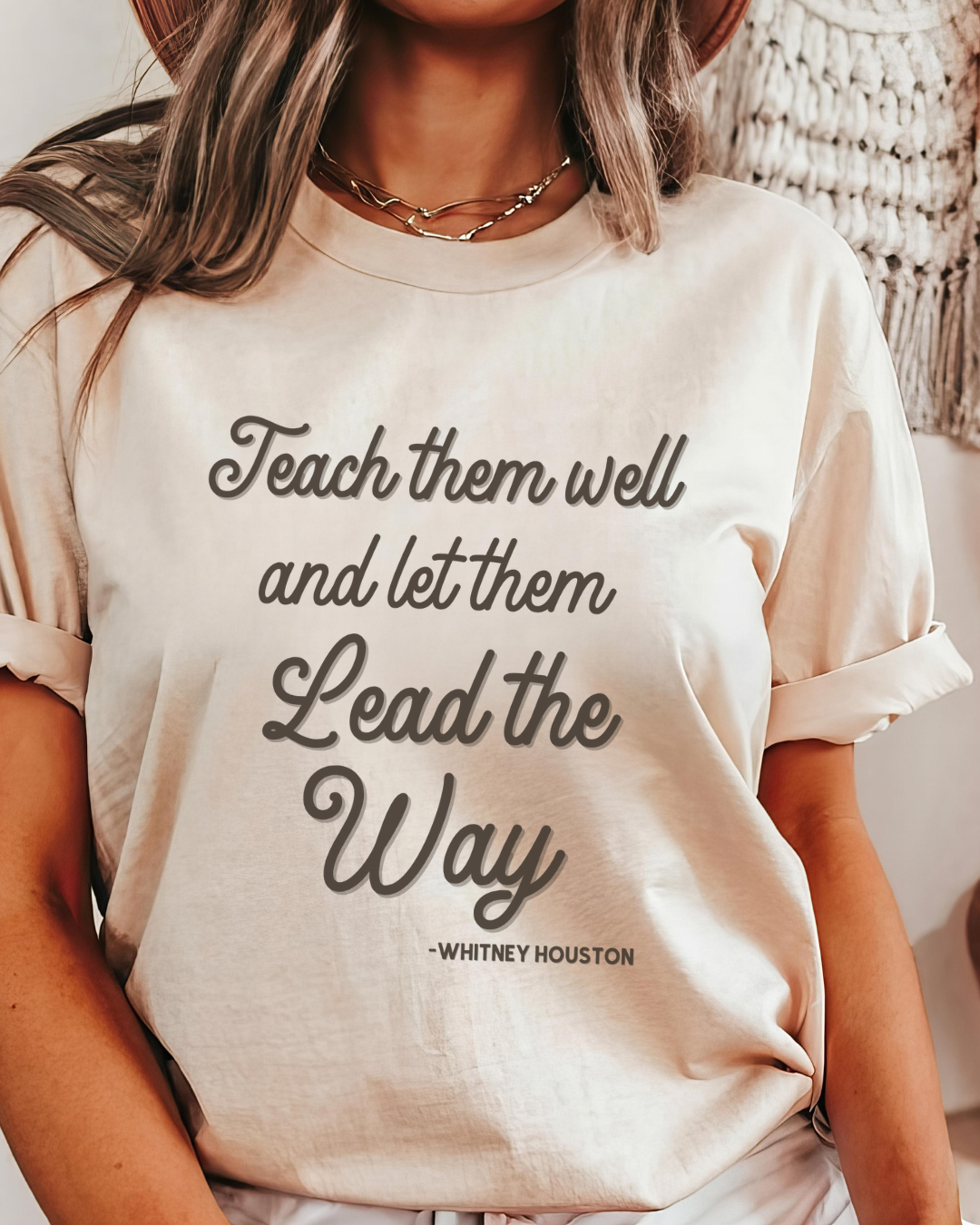 Let Them Lead The Way Adult Tee