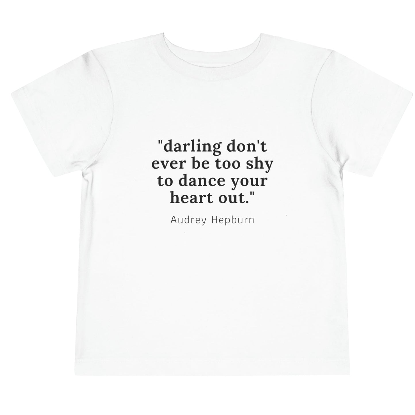 Hepburn Toddler Short Sleeved Tee