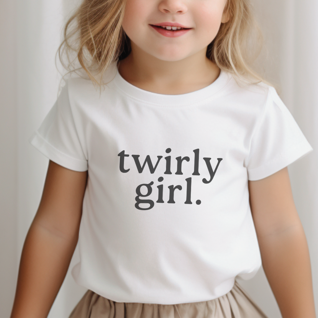 Twirly Girl Toddler Tee