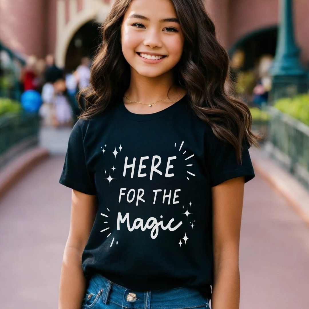 Here For The Magic Youth Tee