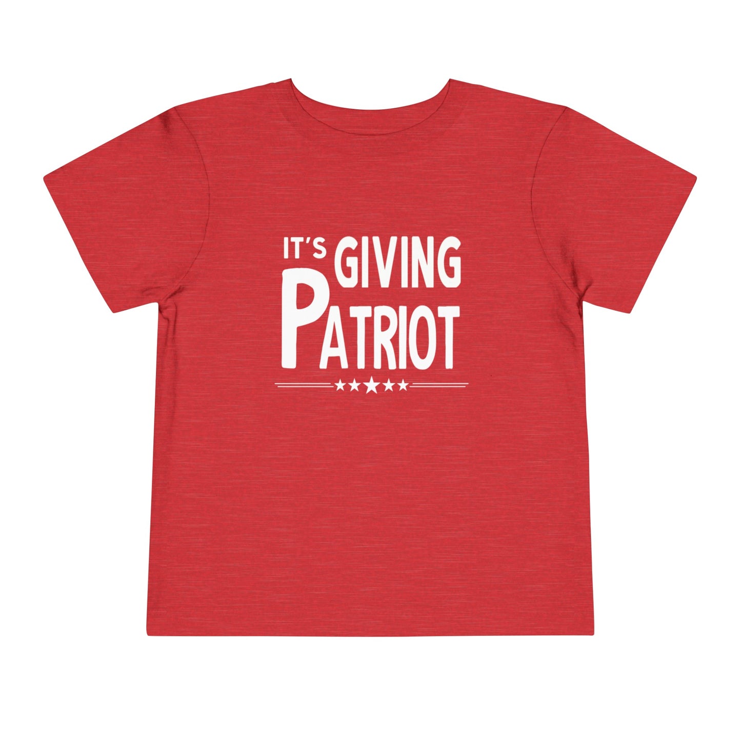It's Giving Patriot Toddler Tee
