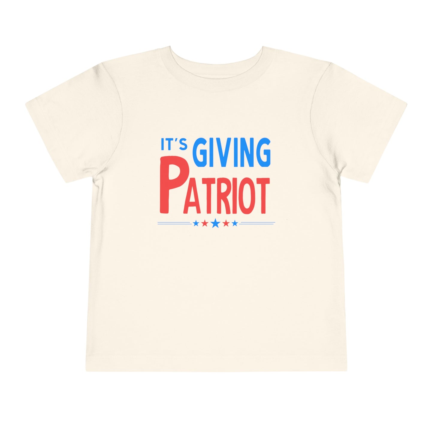 It's Giving Patriot Toddler Tee