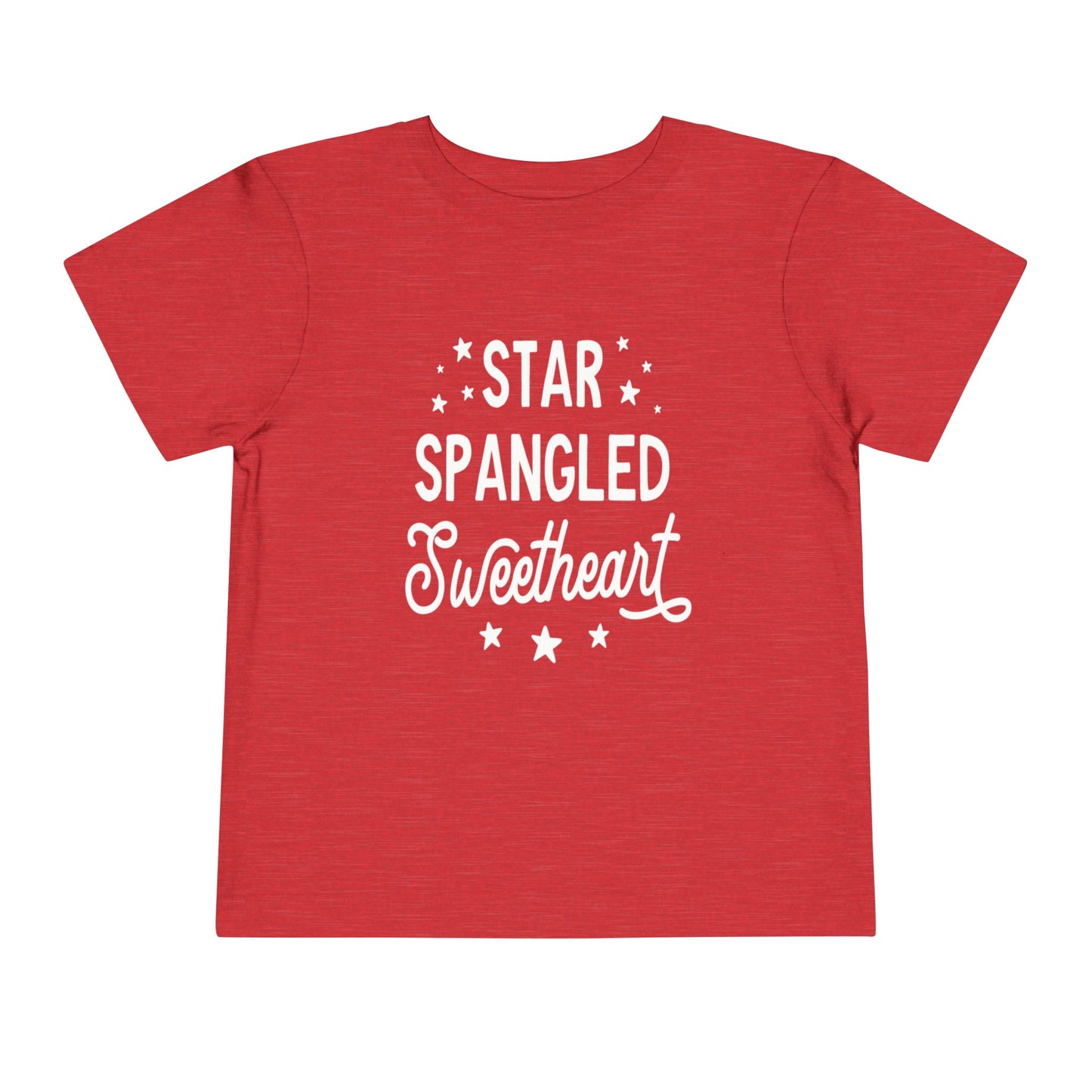 Star Spangled Sweetheart Toddler Tee