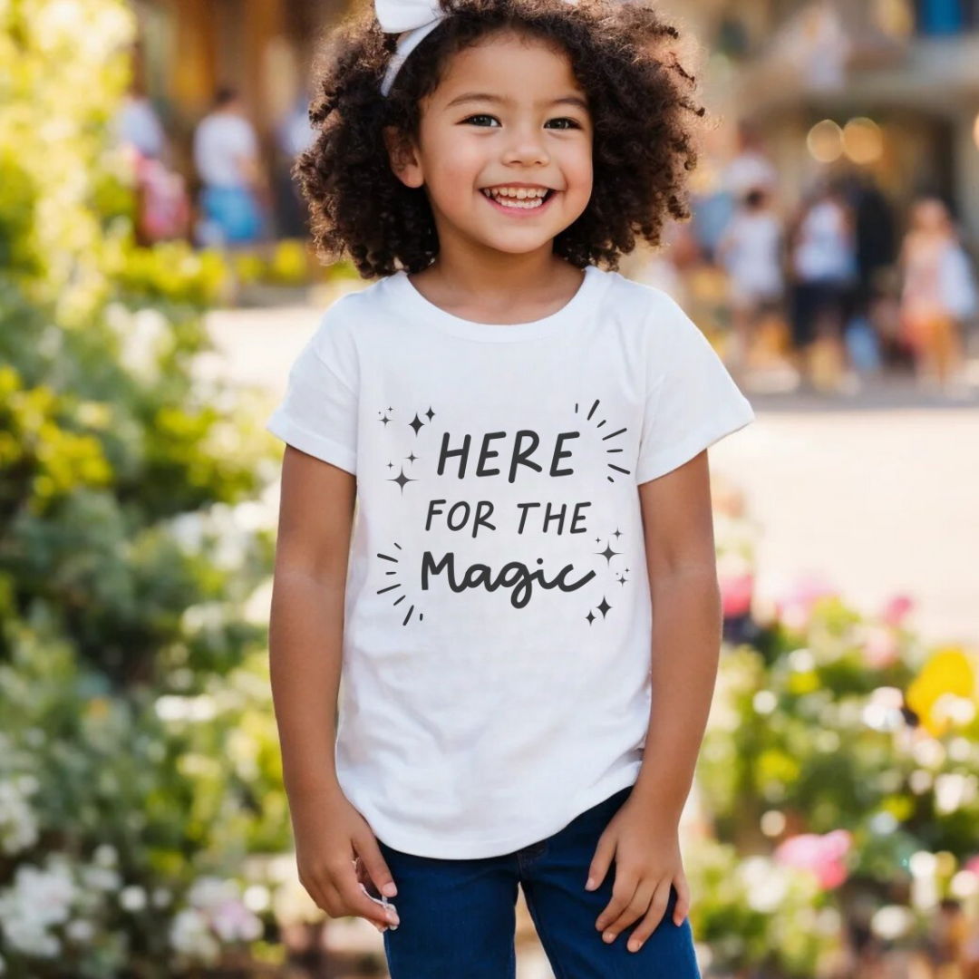 Here For The Magic Toddler Tee