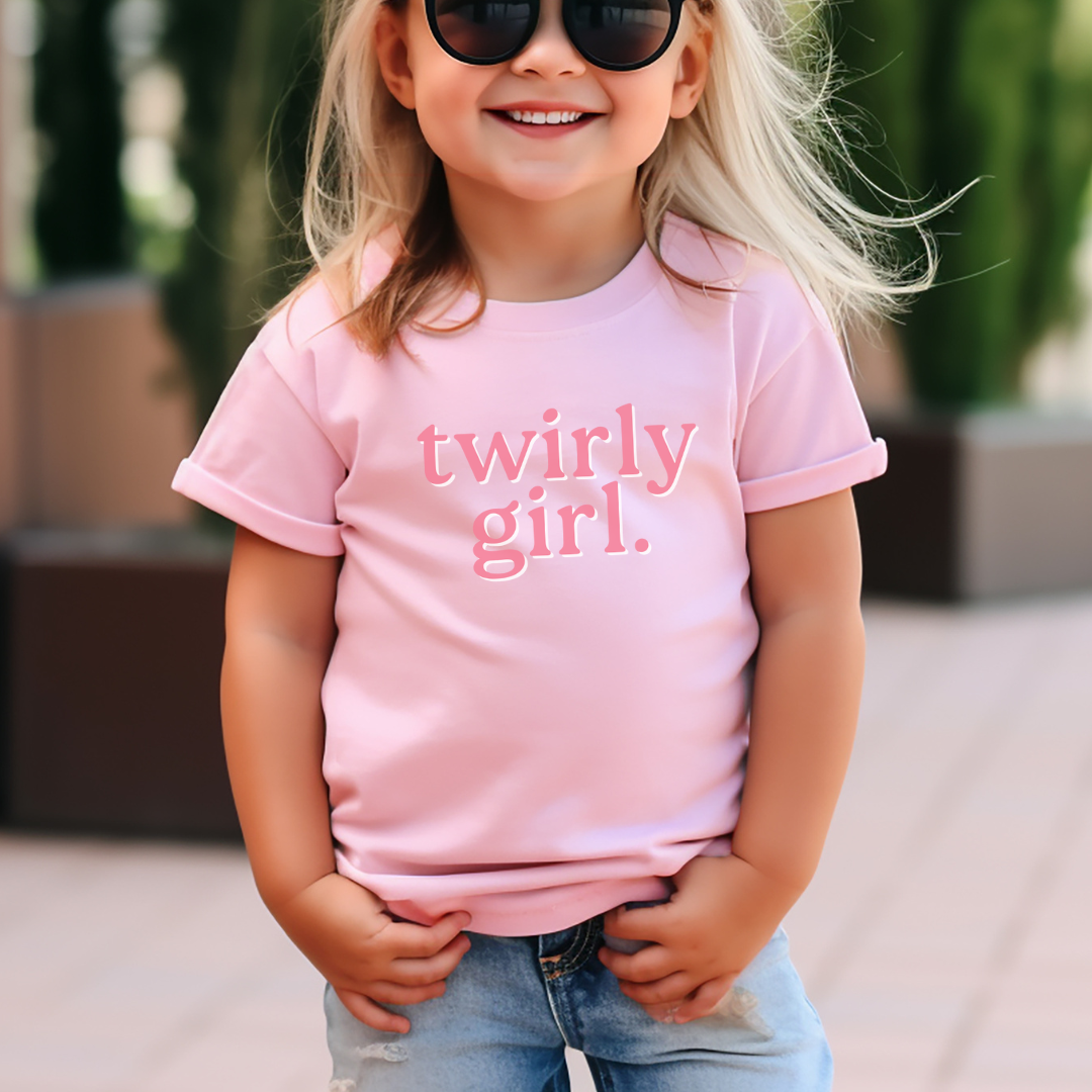 Twirly Girl Toddler Tee