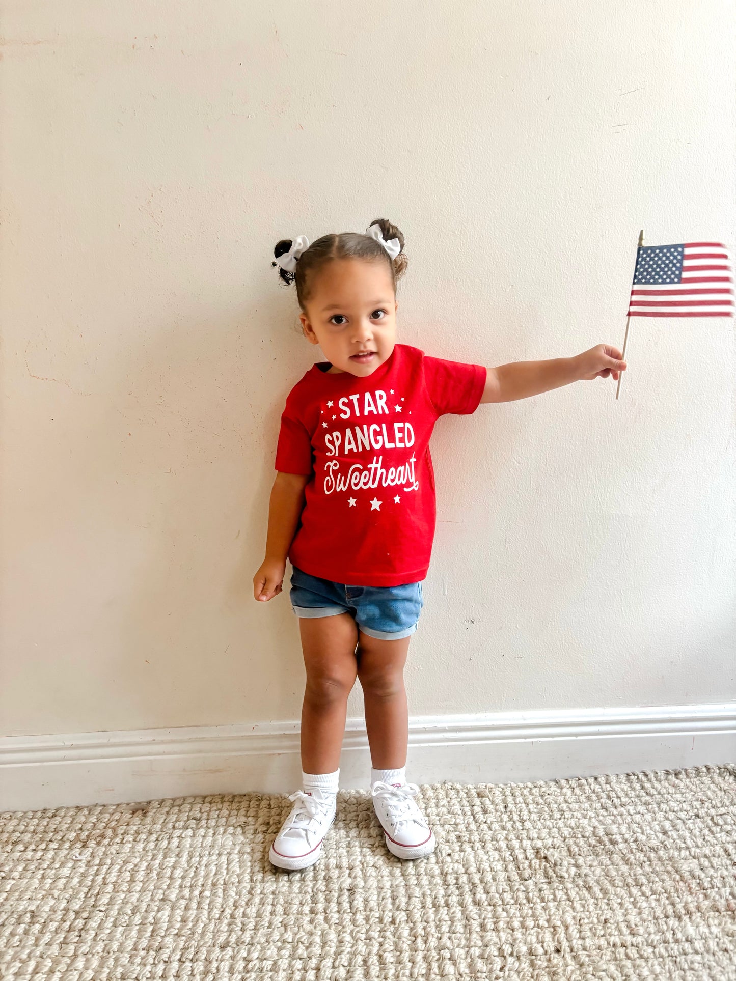 Star Spangled Sweetheart Toddler Tee