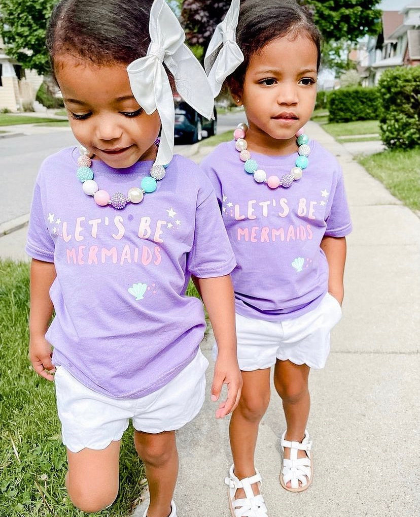 Let's Be Mermaids Youth Tee