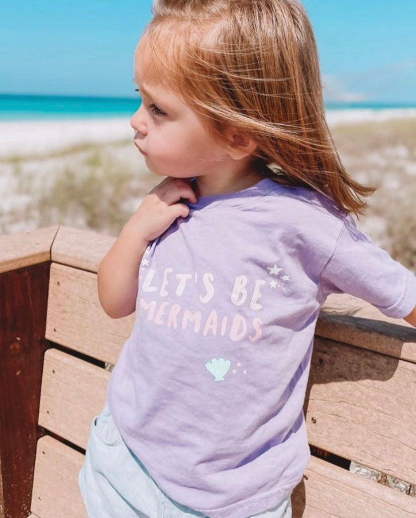 Let's Be Mermaids Youth Tee