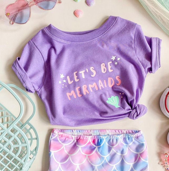 Let's Be Mermaids Youth Tee