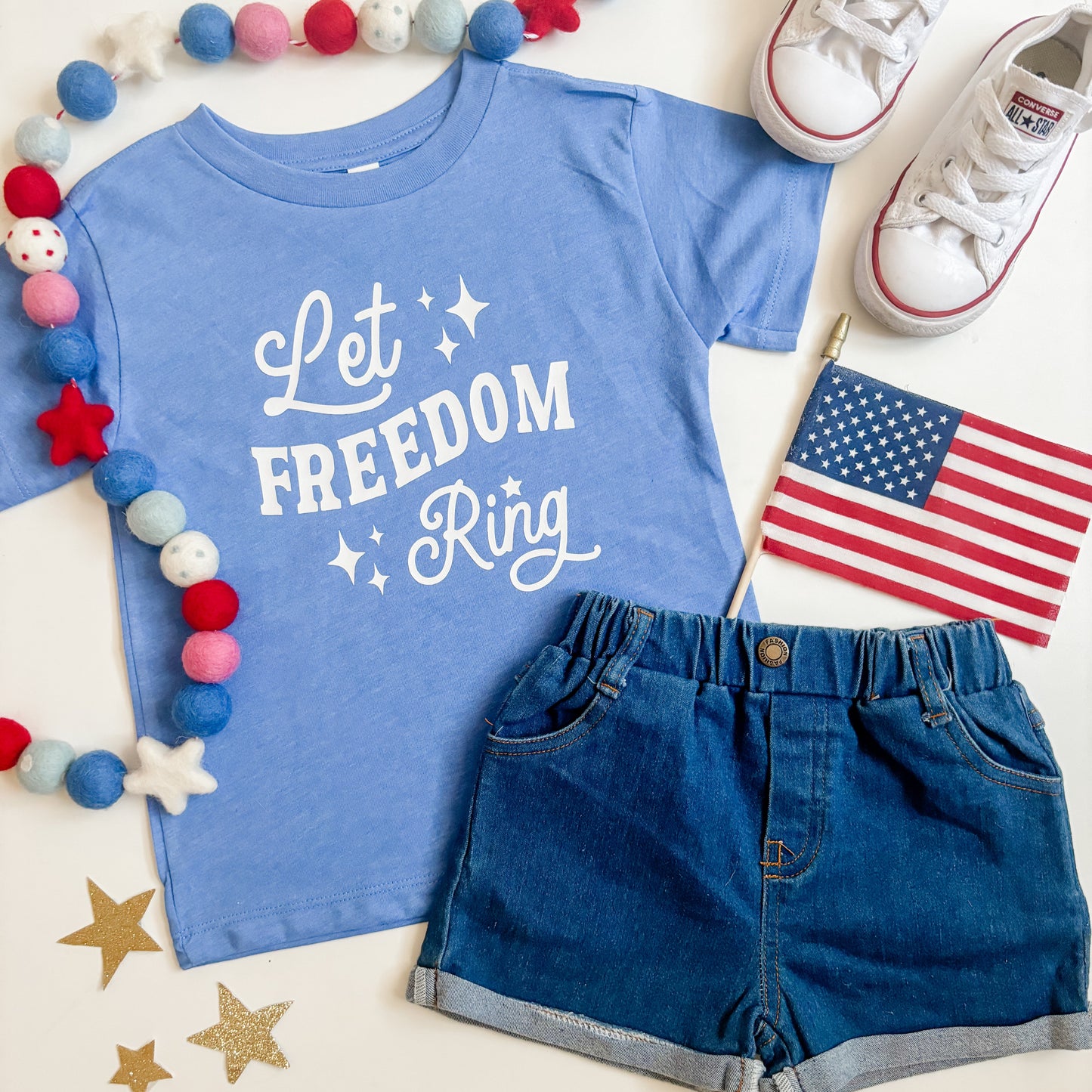 Let Freedom Ring Toddler Tee
