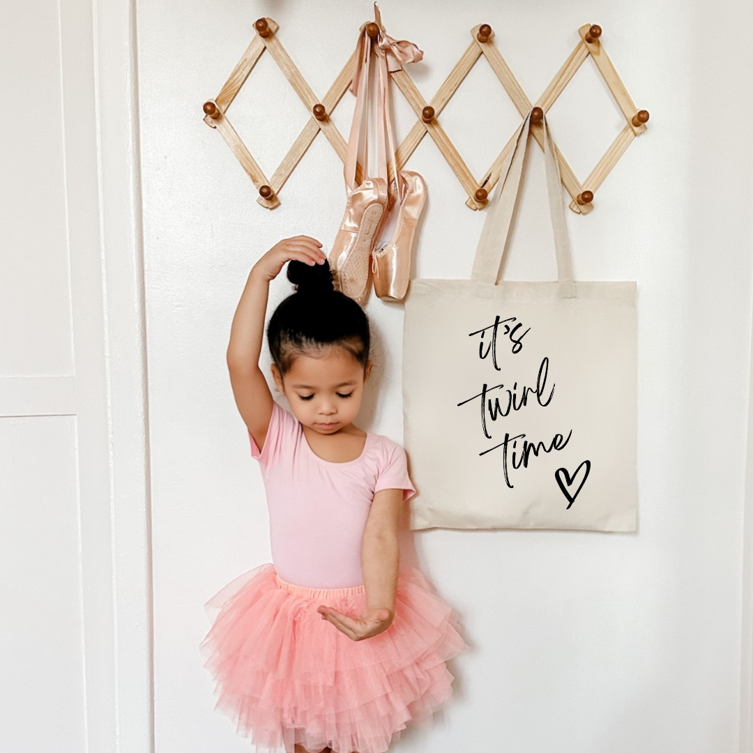 Twirl Time Tote Bag