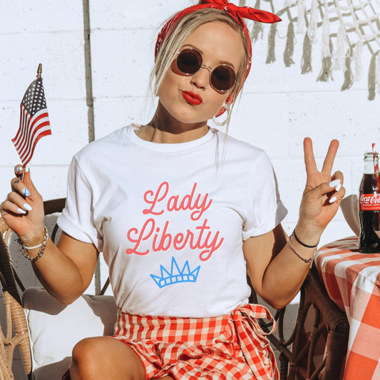 Lady Liberty Adult Tee