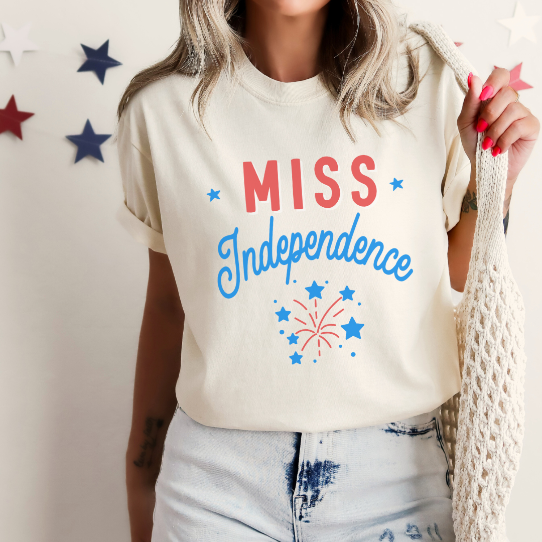 Miss Independence Adult Tee