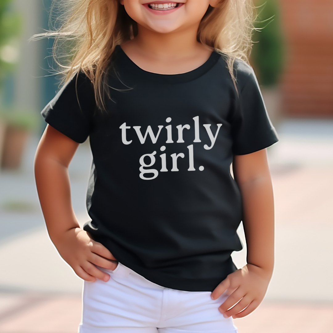 Twirly Girl Toddler Tee