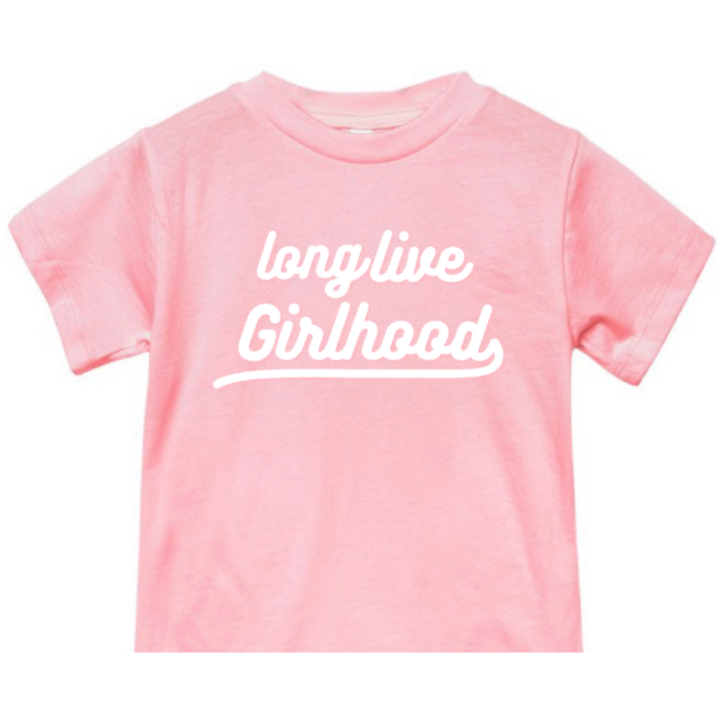 girlhood tee baby kids toddler style trendy