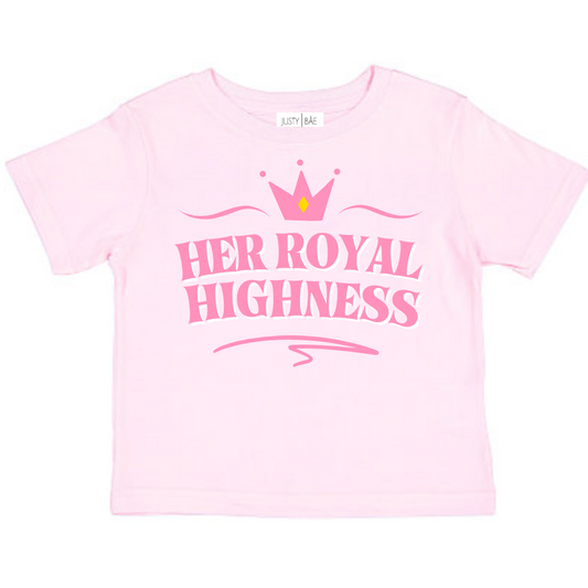 her royal highness disney princess tee