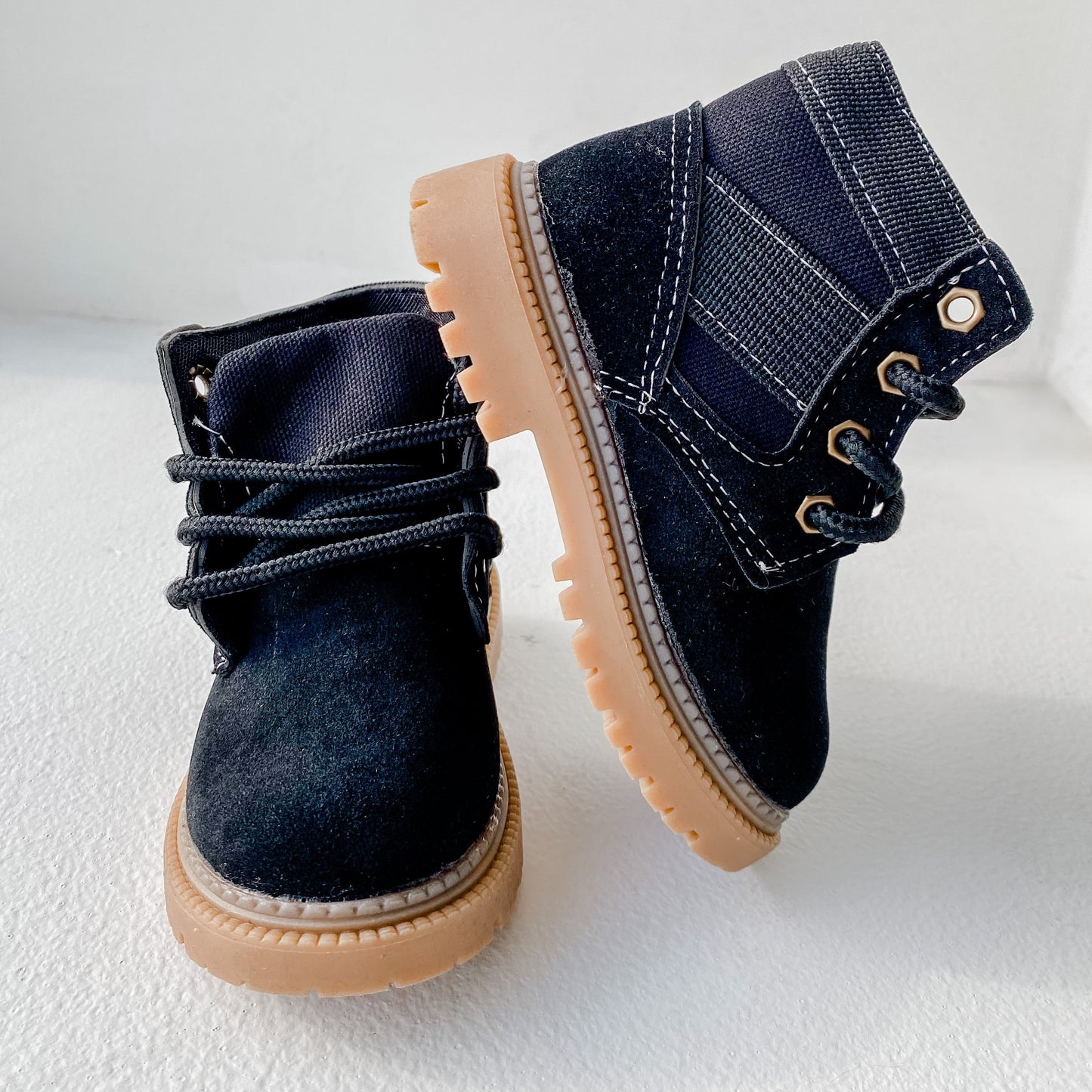 black suede boots for baby toddler kids