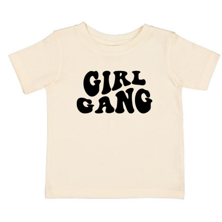 girl gang tee baby kids toddler shirt
