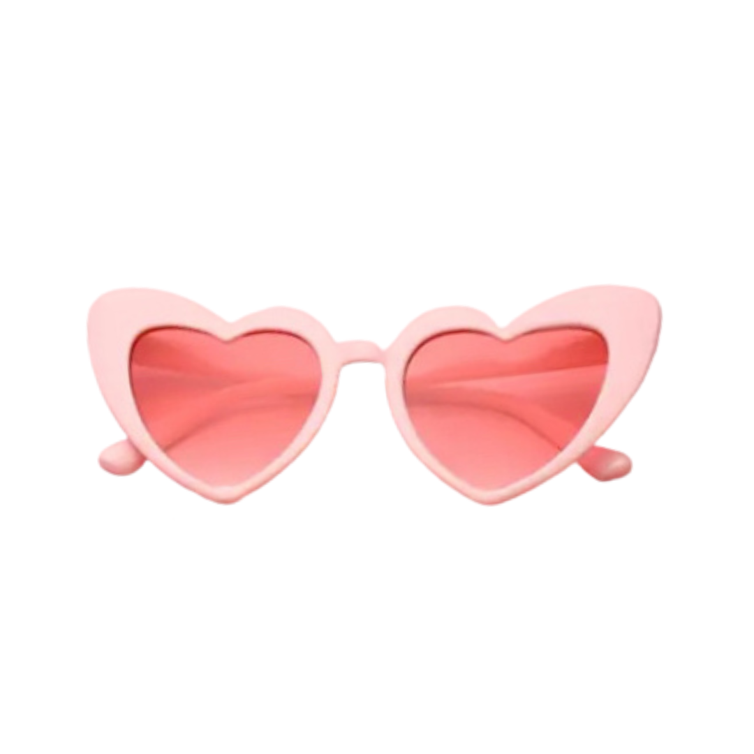 Heart Eye Sunnies - Blush
