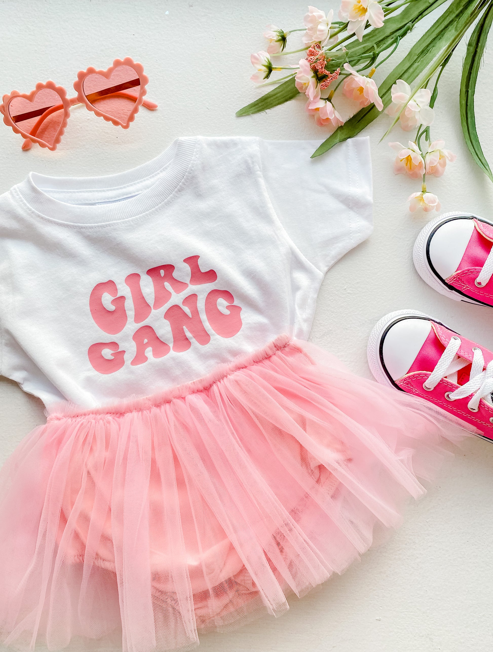 girl gang tee baby kids toddler shirt