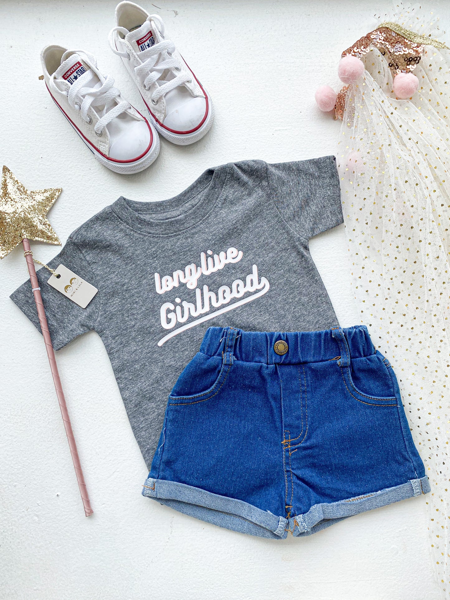 girlhood tee baby kids toddler style trendy