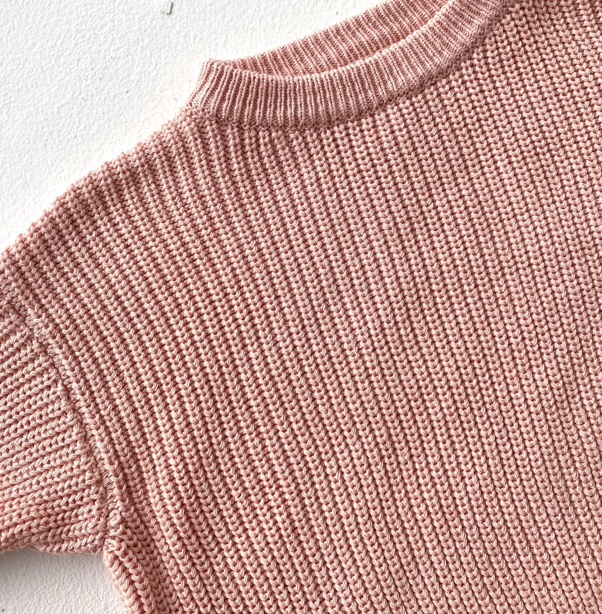 blush kids ribbed sweater for baby and toddler girls